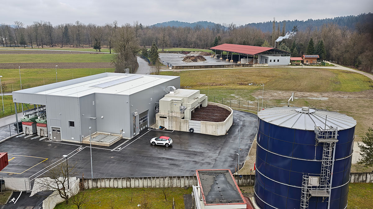 V februarju zagon naprave za sušenje blata na CČN Domžale-Kamnik 