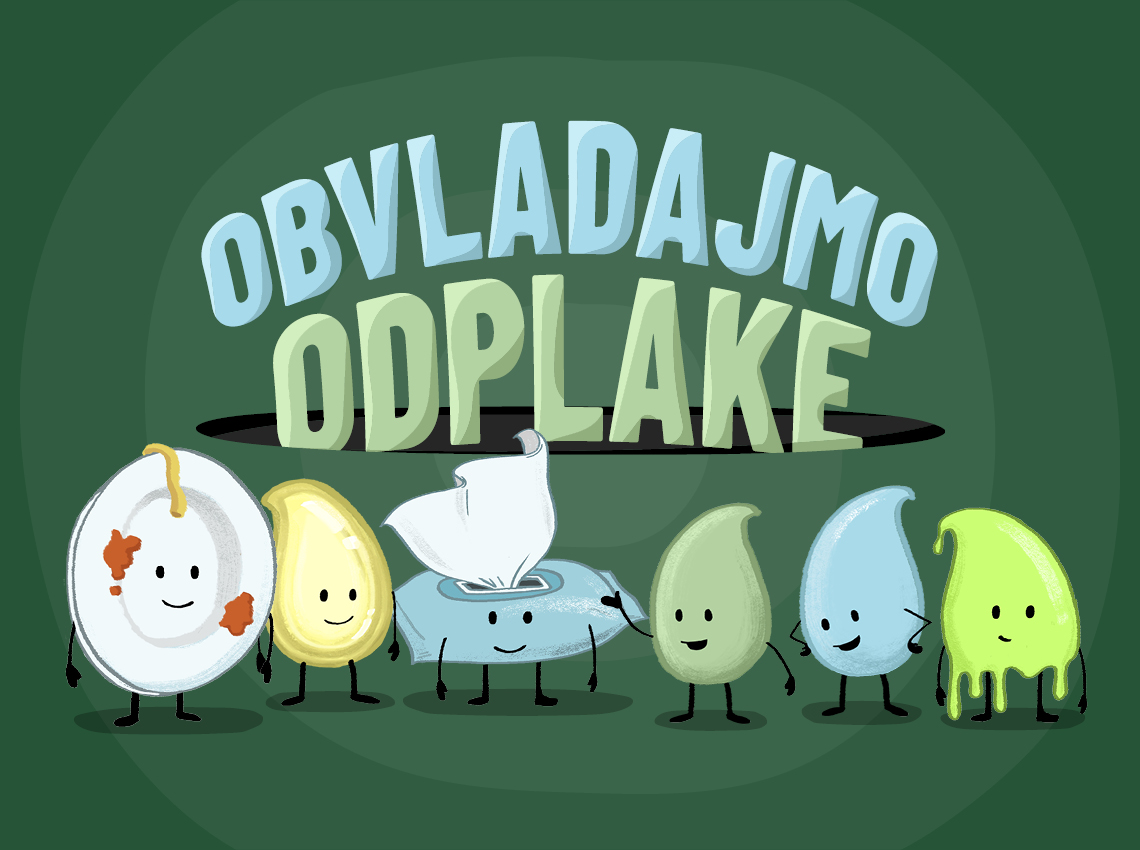 Obvladajmo odplake - skupna okoljska kampanja občin, komunalnih podjetij in JP CČN Domžale-Kamnik 